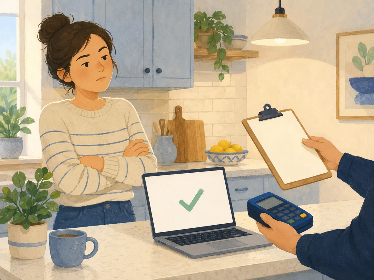 Tech support scam illustration