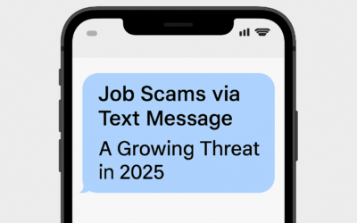 Job Scams via Text Message Are Surging in 2025 — Here’s What You Need to Know